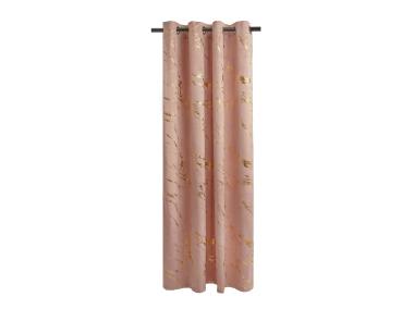 Zdjęcie: Zasłona welwetowa endless chic pink różowa 140x270 cm CHIC HOME
