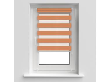 Zdjęcie: Roleta 68x215 cm Zebra II pomarańcz DECODESIGN
