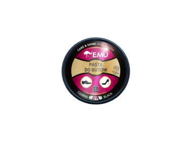 Zdjęcie: Pasta do butów w puszce Care & Shine Shoe Polish, czarna 50 ml EMU