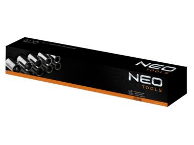 Zdjęcie: Nasadki udarowe 1/2", 10-24 mm, zestaw 10 sztuk NEO