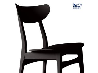Zdjęcie: Farba do drewna, metalu i PCV Rapidry 0,4 L czarny DULUX