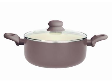 Zdjęcie: Garnek aluminiowy 24 cm Fusion 2 Taupe AMBITION