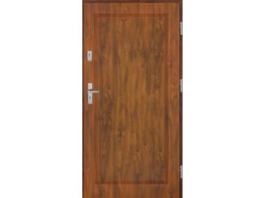 Drzwi zewnętrzne stalowo-drewniane Disting Mario 01 Dąb złoty 100 cm prawe KR CENTER