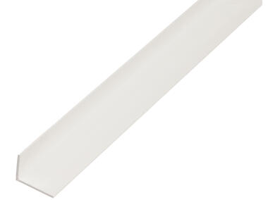 Zdjęcie: Profil kątowy PVC biały 2000x20x10x1,5 mm ALBERTS