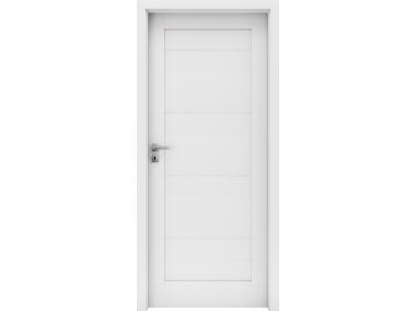 Zdjęcie: Drzwi wewnętrzne Milano 3, 80 cm lewe biel INVADO