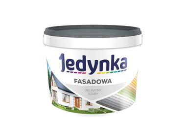 Zdjęcie: Farba fasadowa 9 L delikatny szary JEDYNKA