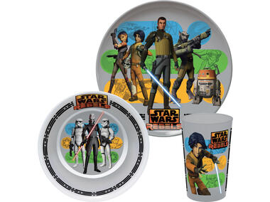 Zdjęcie: Zestaw śniadaniowy Star Wars Rebles 3-elementowy DISNEY