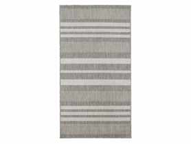 Dywan panama szare pasy outdoor 160x230 cm INDAVO