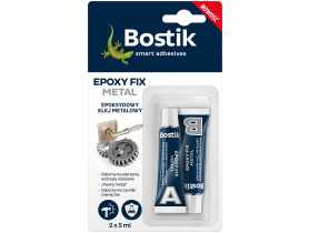 Klej epoksydowy metalowy 2 x 5ml Epoxy Fix metal BOSTIK