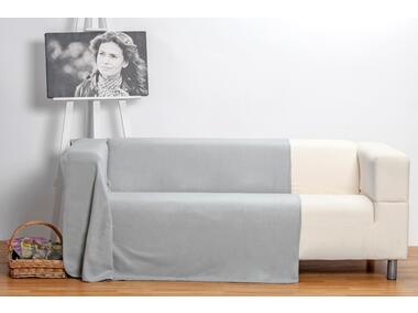 Zdjęcie: Koc Milutek II 150x200 cm szary jasny EUROMAT