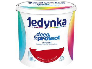 Zdjęcie: Farba lateksowa Deco&Protect Apetyt na czerwień 2,5 L JEDYNKA