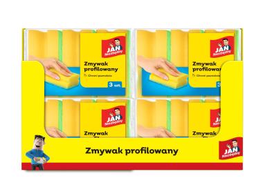 Zdjęcie: Zmywak profilowany 3 szt. JAN NIEZBĘDNY