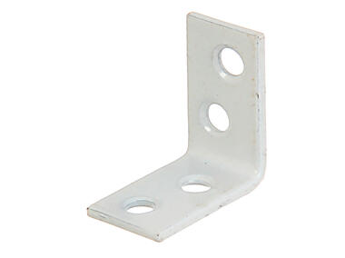 Zdjęcie: Kątownik biały 40x40x15 mm ALBERTS