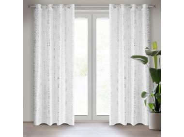 Zdjęcie: Firana gotowa Feza 140 x 250 cm biały EUROFIRANY