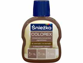 Koncentrat pigmentowy Colorex 75 brąz ciemny 100ml N ŚNIEŻKA