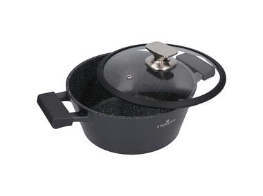 Zdjęcie: Garnek z pokrywką Black Stone 28 cm ZWIEGER
