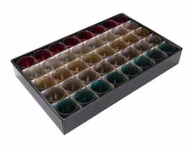 Świecznik tea light 40 szt. FLORENTYNA