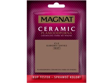 Zdjęcie: Farba Ceramic tester koloru kawowy onyks C12 30ml MAGNAT