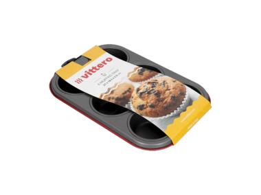 Zdjęcie: Forma na muffiny 6 szt. VITTERO