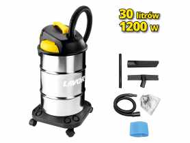 Odkurzacz warsztatowy sucho-mokro VAC 30S 30 L, 1200 W z dmuchawą LAVOR