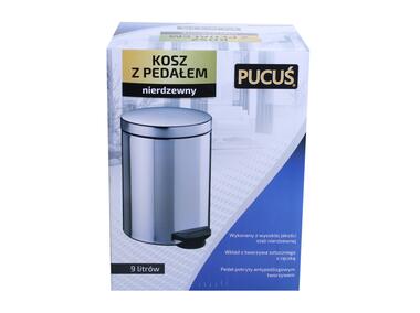 Zdjęcie: Kosz nierdzewny z pedałem 5 L PUCUŚ