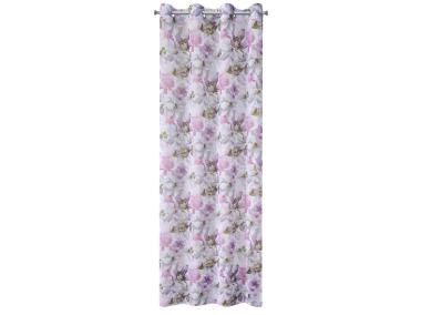 Zdjęcie: Zasłona gotowa Bella 140x250 cm ciemnoróżowy EUROFIRANY