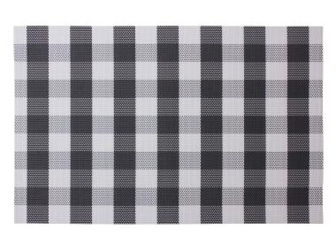 Zdjęcie: Podkładka Vichy 43x28 cm szaro-biała UNIGLOB