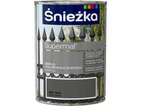 Emalia chlorok szary jasny RAL7010 0,9L ŚNIEŻKA