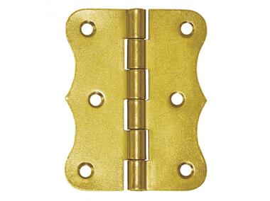 Zdjęcie: Zawias budowlany ozdobny 80x63x1,5 mm ZO80 DOMEX