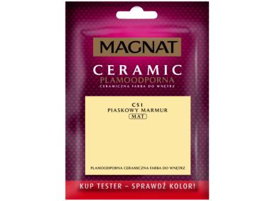 Zdjęcie: Farba Ceramic tester koloru piaskowy marmur C51 30ml MAGNAT