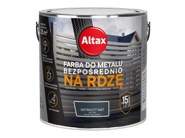 Farba do metalu 2,5 L antracyt mat ALTAX