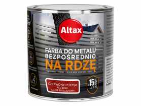 Farba do metalu 2,5 L czerwony połysk ALTAX
