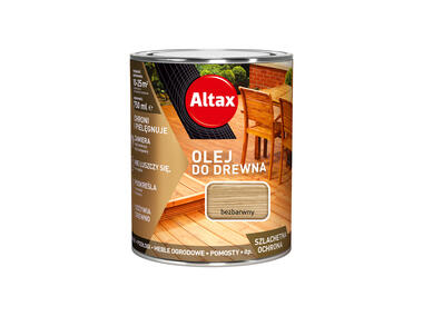 Olej do drewna 0,75 L bezbarwny ALTAX