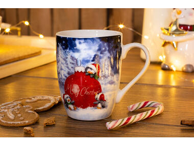 Zdjęcie: Kubek baryłka Winter Dreams 300 ml dekoracja IV ALTOMDESIGN