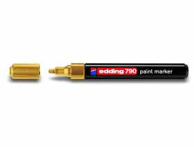Marker do nagrobków Edding złota okrągła końcówka 2-3 mm DMS