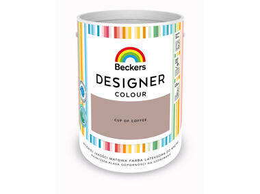 Zdjęcie: Farba lateksowa Designer Colour Cup Of Coffee 5 L BECKERS