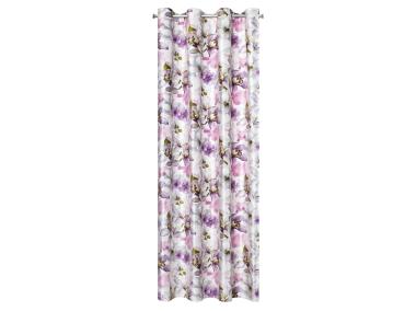 Zdjęcie: Zasłona gotowa Lillie 140x250 cm różowy EUROFIRANY