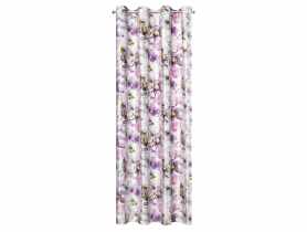 Zasłona gotowa Lillie 140x250 cm różowy EUROFIRANY