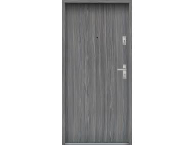 Zdjęcie: Drzwi wejściowe do mieszkań Bastion N-02 Mokka 80 cm lewe ODP KR CENTER