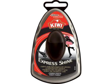 Zdjęcie: Gąbka nabłyszczająca do obuwia czarna 6 ml KIWI