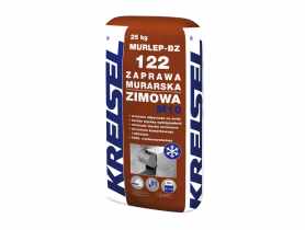 Zaprawa murarska do bloczków z betonu komórkowego i silikatowych Murlep-BZ 122, 25 kg KREISEL