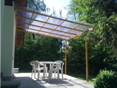 Zdjęcie: Płyta falista PVC 90x200 cm/0,8 mm Fala 76/18 bezbarwna ROBELIT