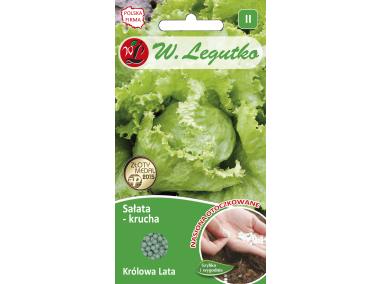 Zdjęcie: Sałata głowiasta krucha Królowa Lata nasiona otoczkowane 250 szt. W. LEGUTKO