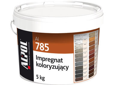 Zdjęcie: Impregnat koloryzujący, kolor dąb dworkowy 5 kg AI785 ALPOL