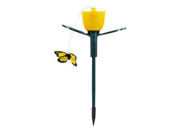 Zdjęcie: Lampa solarna Tulipan motyl lampka 2 zasilenia POLUX