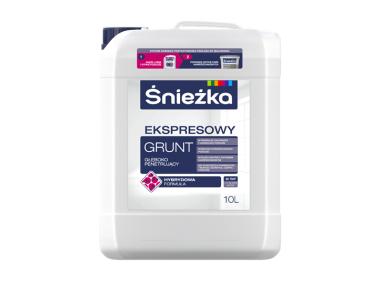 Zdjęcie: Grunt ekspresowy głęboko penetrujący 10L ŚNIEŻKA
