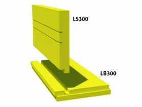 Płyta z polistyrenu ekstrudowanego XPS LB 100x585x1235 mm FINNFOAM