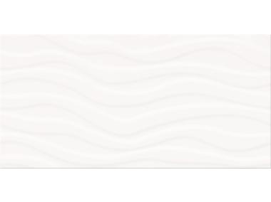 Zdjęcie: Płytka ścienna ps501 white wave glossy structure 29,7x60 cm CERSANIT