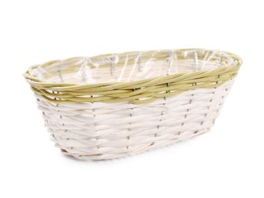Zdjęcie: Osłonka wiklinowa 31x18x11 cm owalna TIN TOURS