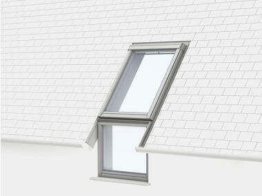 Zdjęcie: Kołnierz do okien kolankowych EFS 0012 płaski, 78x140 cm VELUX
